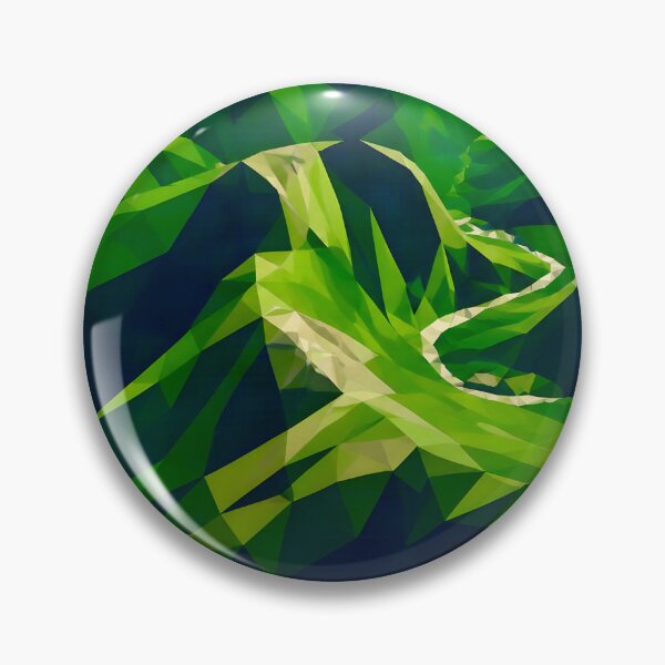 Item preview, Macchu Picchu Abstract Green Mountain Landscape designed and sold by Vicky Brago-Mitchell®.