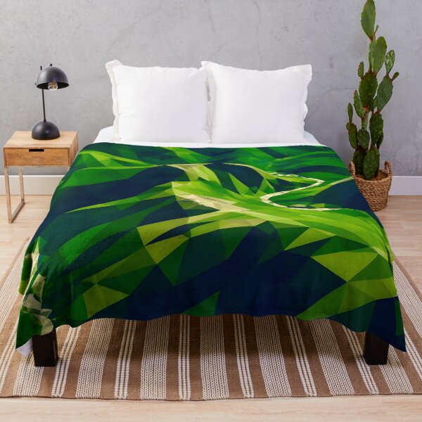 Item preview, Macchu Picchu Abstract Green Mountain Landscape designed and sold by Vicky Brago-Mitchell®.