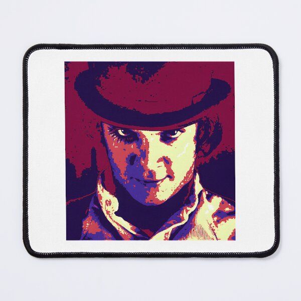 Item preview, Alex DeLarge Inspired Dystopian Art with Iconic Eye Makeup and Bowler Hat Design designed and sold by ThePNW.