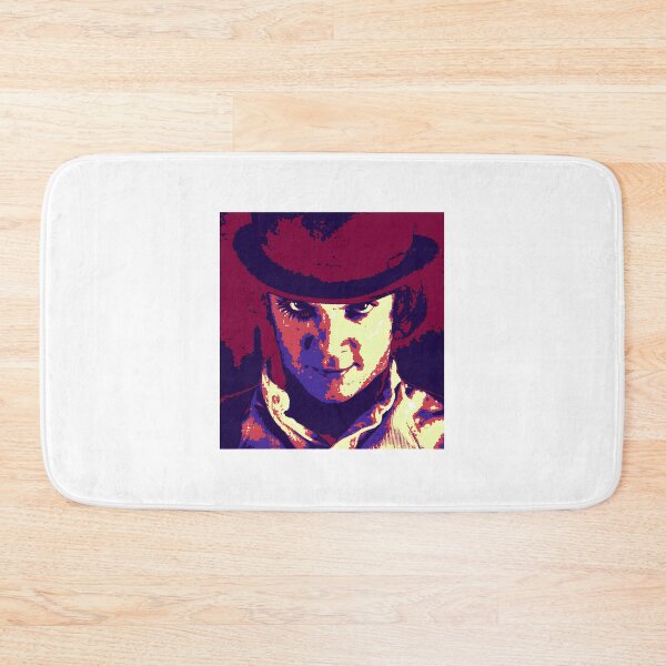 Item preview, Alex DeLarge Inspired Dystopian Art with Iconic Eye Makeup and Bowler Hat Design designed and sold by ThePNW.