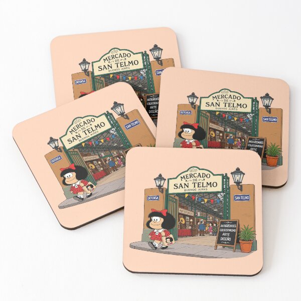 Item preview, Mafalda at a market in Buenos Aires designed and sold by JarquinDD.