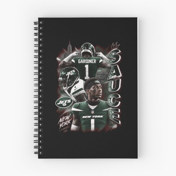 Item preview, Sauce Gardner New York Jets NFL Fútbol Americano Arte-5 designed and sold by PhylissMrazik.