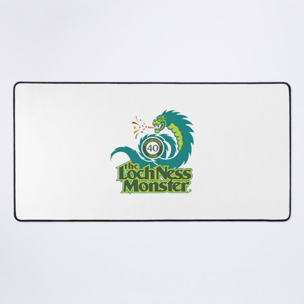 Item preview, Loch Ness Monster Roller Coaster Logo Black Design designed and sold by youssefelshair.