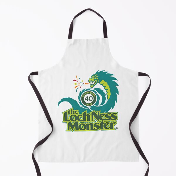 Item preview, Loch Ness Monster Roller Coaster Logo Black Design designed and sold by youssefelshair.