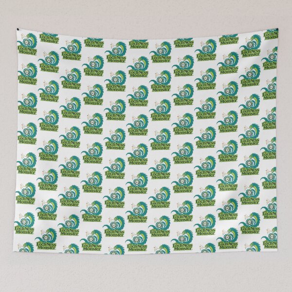 Item preview, Loch Ness Monster Roller Coaster Logo Black Design designed and sold by youssefelshair.