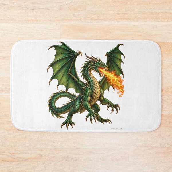 Item preview, The Emerald Sentinel  Legendary Green Dragon  designed and sold by BlingandGifts.