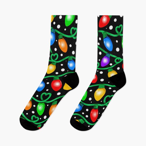 Item preview, Christmas lights Pattern colorful designed and sold by Tetete.