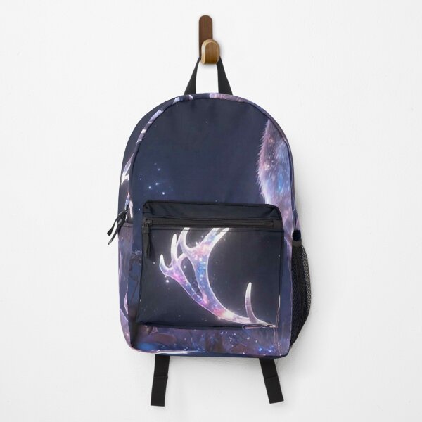 Item preview, Cosmic Galaxy Deer with Glowing Antlers Starry Night designed and sold by MFMart.