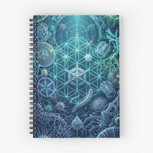 Item preview, Flower Of Life Sacred Geometry Aquatic Micro Beings designed and sold by monkeybusiness.pt.