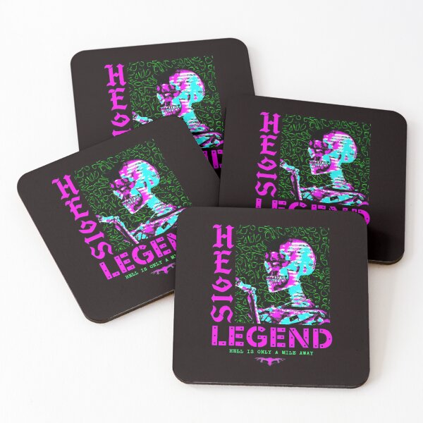 Item preview, Neon Skeleton Legend Synthwave  designed and sold by CuteartBySakura.