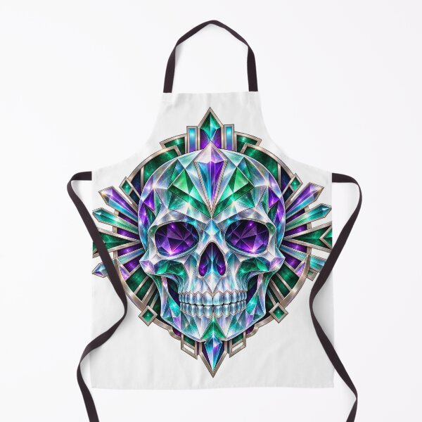 Item preview, Crystal Prism Skull designed and sold by syotos-ai.