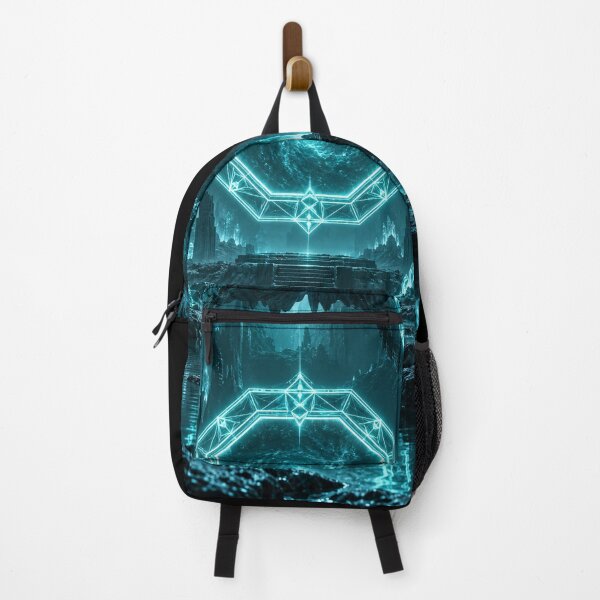 Item preview, Portal geométrico resplandeciente en la caverna de cristal designed and sold by monkeybusiness.pt.