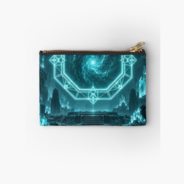 Item preview, Portal geométrico resplandeciente en la caverna de cristal designed and sold by monkeybusiness.pt.