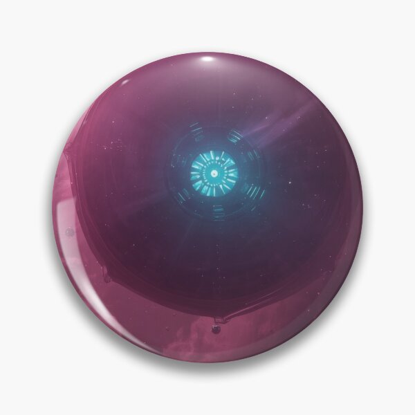 Item preview, Massive Alien Spacecraft In Magenta Cosmic Nebula designed and sold by monkeybusiness.pt.