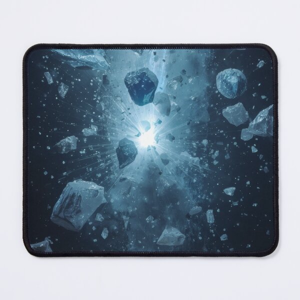 Item preview, Cosmic Explosion Of Shattered Ice In Space designed and sold by monkeybusiness.pt.