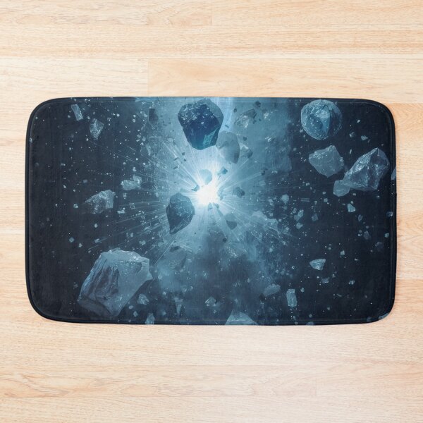 Item preview, Cosmic Explosion Of Shattered Ice In Space designed and sold by monkeybusiness.pt.