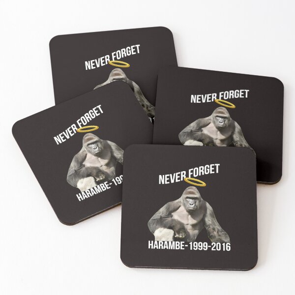 Item preview, Never Forget Harambe Memorial  designed and sold by BeautyDesignNo1.