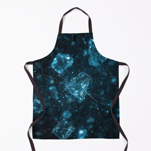 Item preview, Floating Glowing Crystals In Zero Gravity Space designed and sold by monkeybusiness.pt.