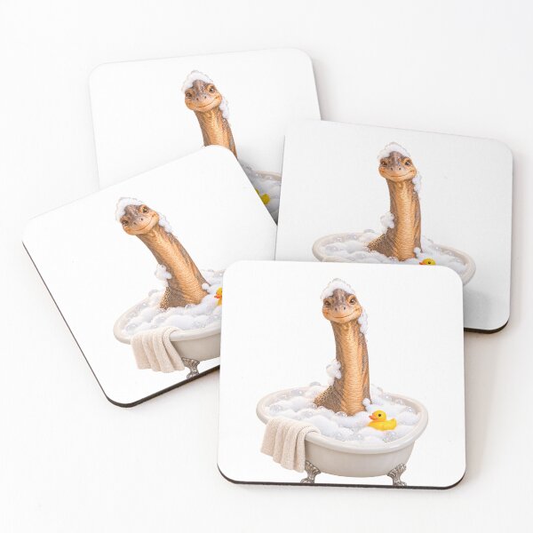 Item preview, Gentle Brachiosaurus Bubble Bath designed and sold by Sillytoe.