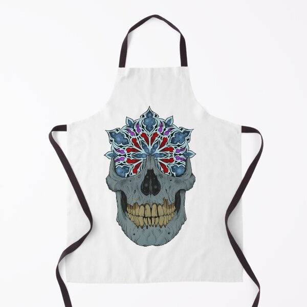 Item preview, Colorful Stained Glass Skull Art with Intricate Geometric Patterns designed and sold by XeonArt.