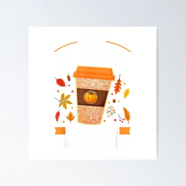 Artikelvorschau, Fall Season PE Teacher Running On Pumpkin Spice Latte Coffee Men Women T-Shirt entworfen und verkauft von Badriiiii.