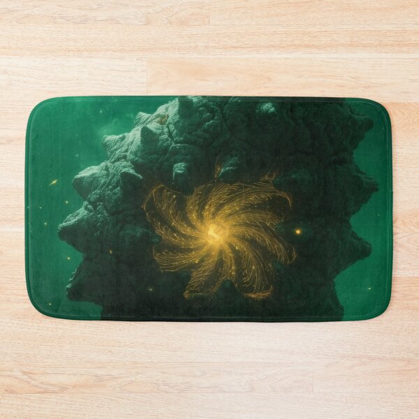 Item preview, Colossal Space Nautilus In Emerald Nebula designed and sold by monkeybusiness.pt.