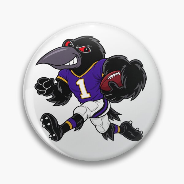 Item preview, Ravens Football Mascot Drawing designed and sold by Graphix Nation.