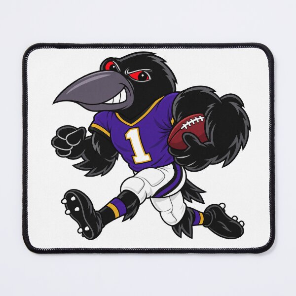 Item preview, Ravens Football Mascot Drawing designed and sold by Luke Foran Sports Art.