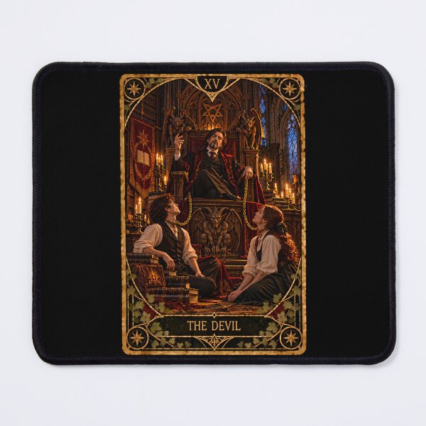 Item preview, Dark Academia Tarot Card Prints: The Devil designed and sold by PinUpPizzazz.