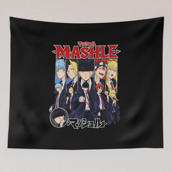 Item preview, Mashle anime characters designed and sold by LotteGronkjaer.