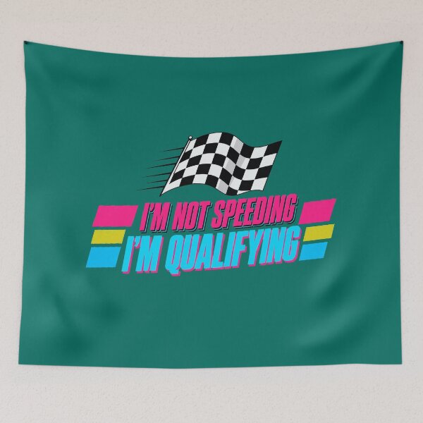 Item preview, I'm Not Speeding I'm Qualifying Funny Race Car Driver designed and sold by bentleypotter.