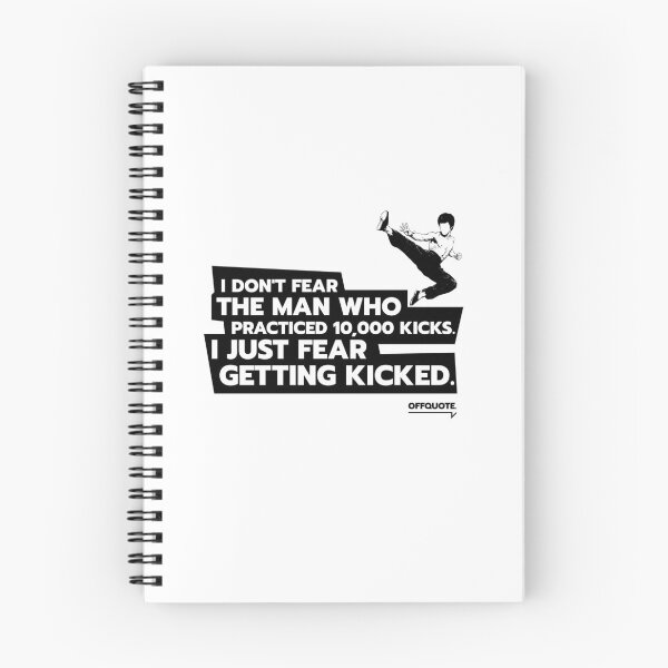 Item preview, I Just Fear Getting Kicked - Funny Martial Arts Parody designed and sold by offquote. by nttglyphs.