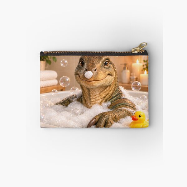 Item preview, Happy Iguanodon Bubble Bath designed and sold by Sillytoe.