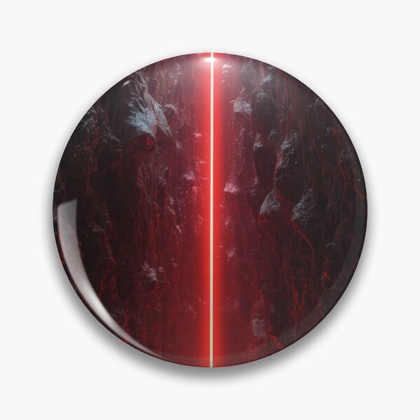 Item preview, Glowing Red Laser Piercing Dark Subterranean Abyss designed and sold by monkeybusiness.pt.