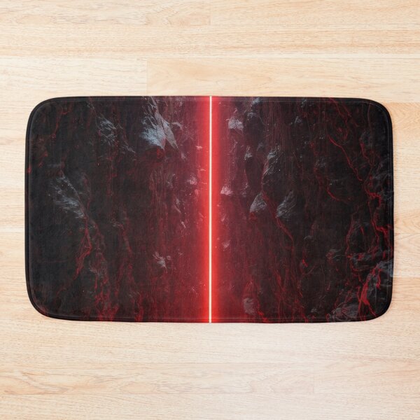Item preview, Glowing Red Laser Piercing Dark Subterranean Abyss designed and sold by monkeybusiness.pt.