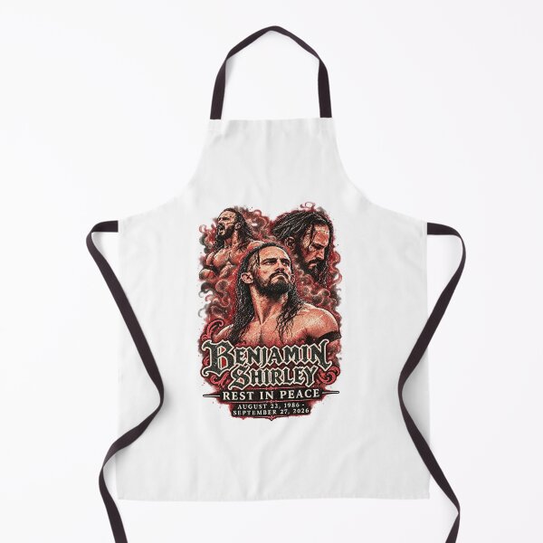 Item preview, Benjamin Shirley Rest In Peace Memorial Wrestling Inspired Tribute designed and sold by dartoffofo⭐⭐⭐⭐⭐.