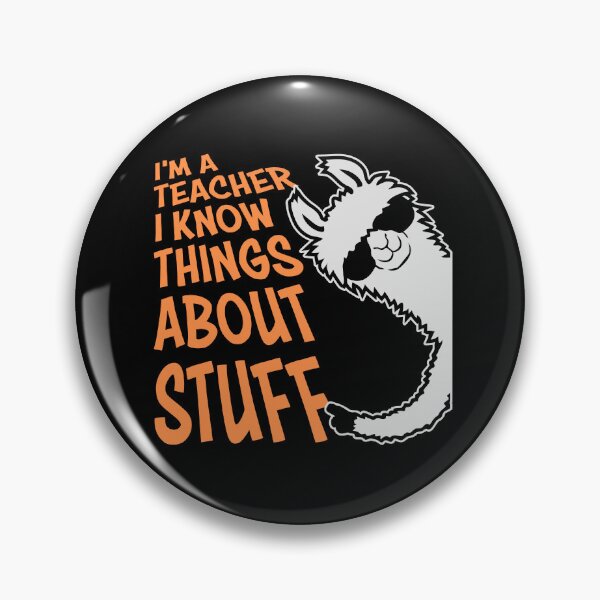 Item preview, I'm A Teacher I Know Things About Stuff Llama Sunglasses designed and sold by shirt-o-mat.