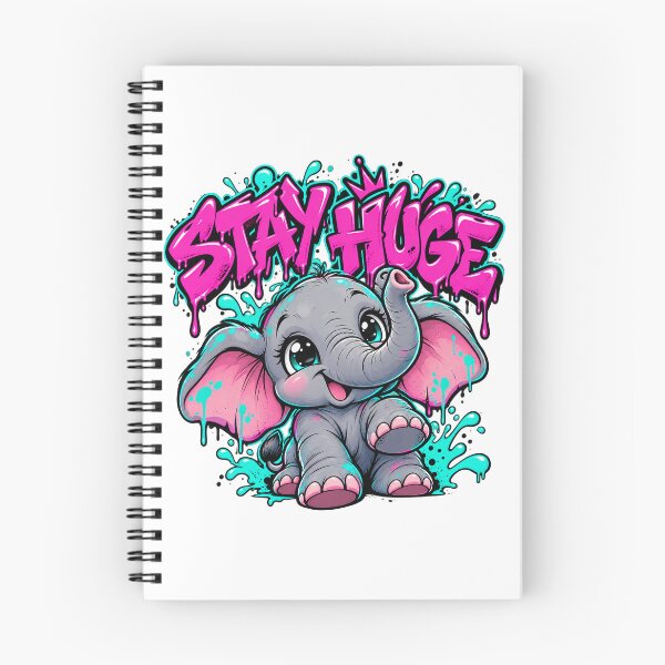 Item preview, Mantente Enorme - Elefante Graffiti designed and sold by Visual Dept..