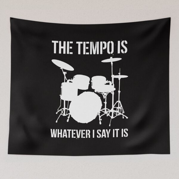 Item preview, Frase del baterista con control de tempo designed and sold by Miroko-Draw.