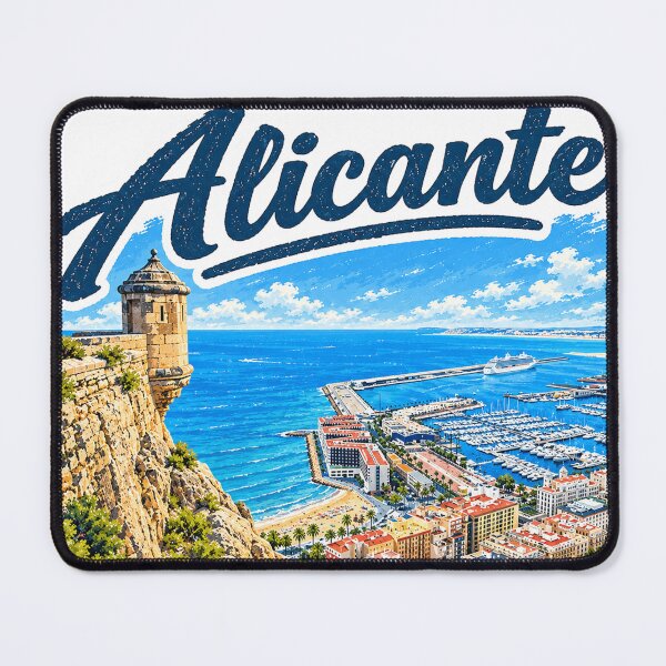Item preview, Alicante Spain - Travel Art designed and sold by clintang.