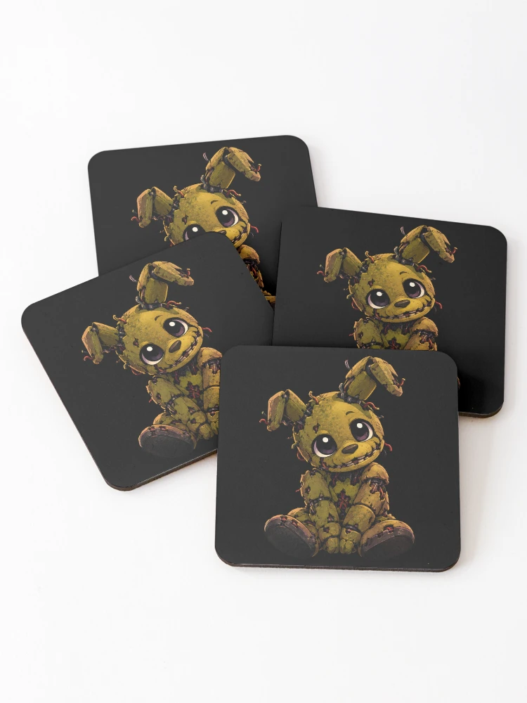 Thumbnail 1 of 5, Coasters (Set of 4), Springtrap designed and sold by HVFactory.