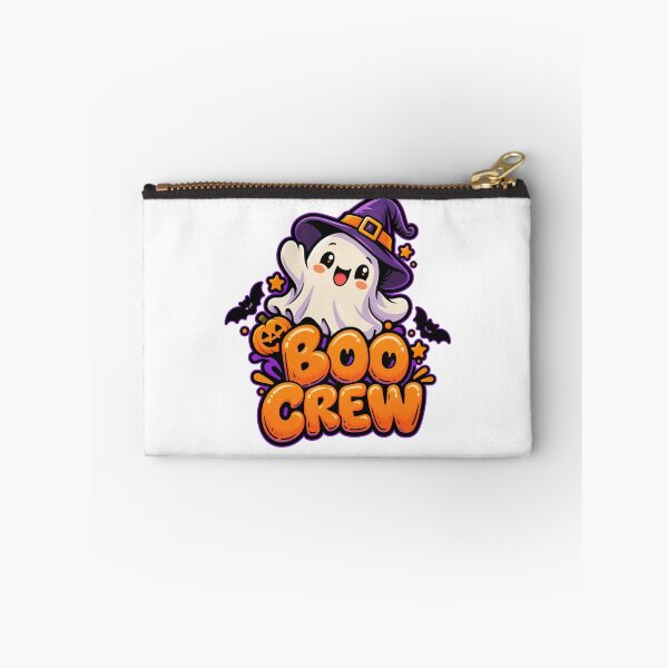 Item preview, Boo Crew - Cute Ghost Halloween Sticker designed and sold by Visual Dept..
