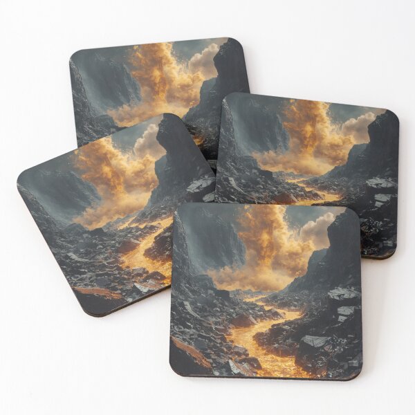 Item preview, Golden Dust Tornado Over Alien Lava River designed and sold by monkeybusiness.pt.