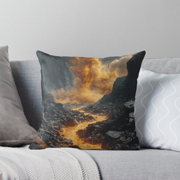 Item preview, Golden Dust Tornado Over Alien Lava River designed and sold by monkeybusiness.pt.