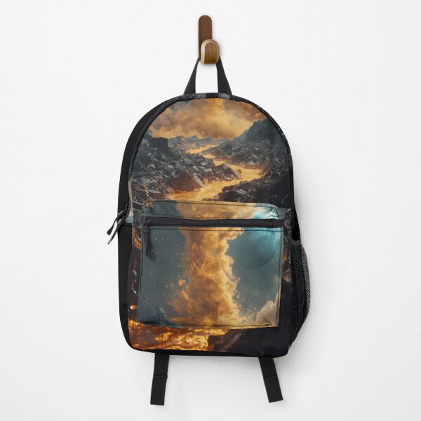 Item preview, Golden Dust Tornado Over Alien Lava River designed and sold by monkeybusiness.pt.