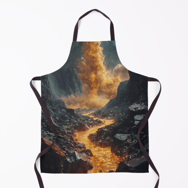 Item preview, Golden Dust Tornado Over Alien Lava River designed and sold by monkeybusiness.pt.