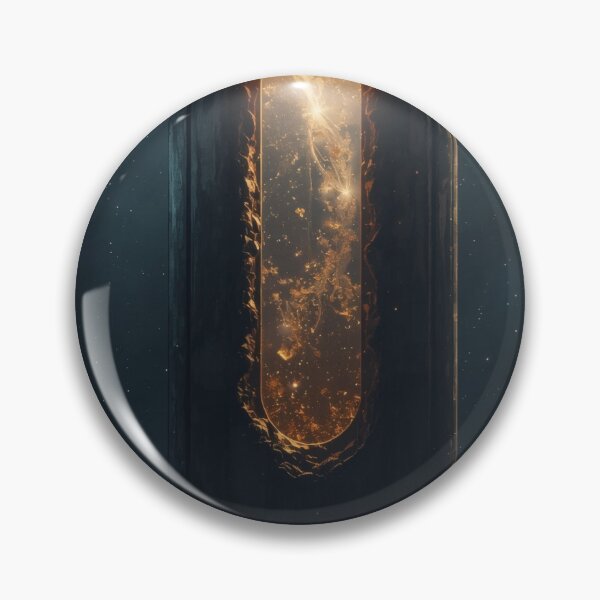 Item preview, Colossal Space Pillar With Glowing Golden Core designed and sold by monkeybusiness.pt.
