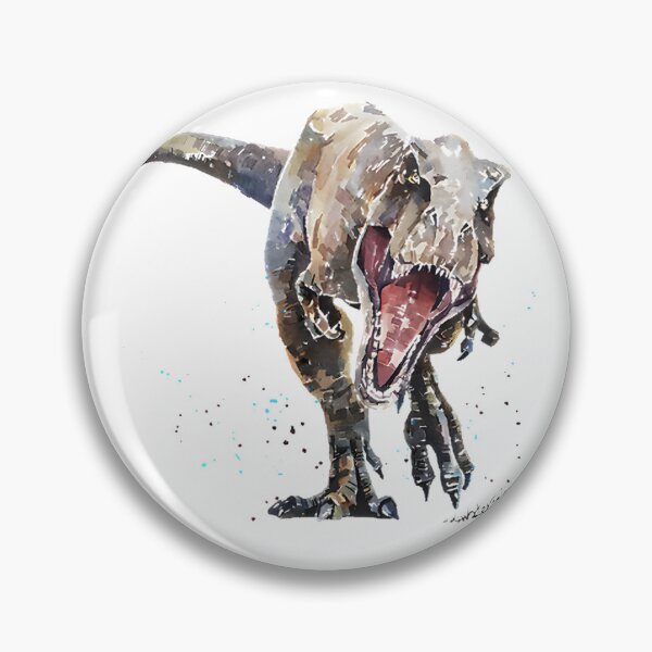 Item preview, T Rex Dinosaur Illustration with Fierce and Majestic Design designed and sold by theLOVESUM.