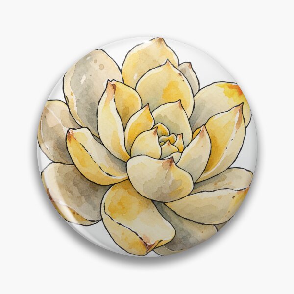 Item preview, Plump Succulent Plant in Vintage Botanical designed and sold by Jessie's Palette.