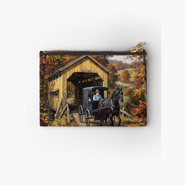 Item preview, Puente cubierto del país amish designed and sold by The She Shed.